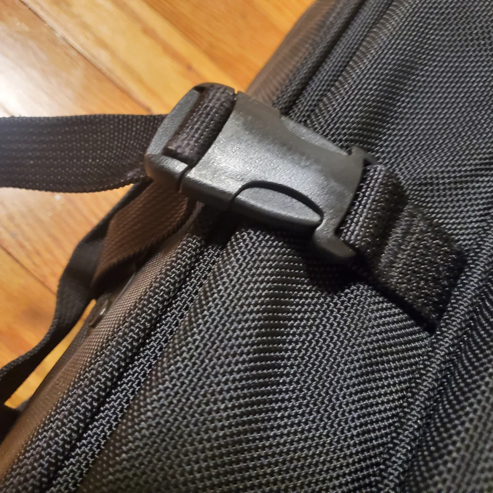 Brigs&Riley Sleek Black Men's Travel Luggage, Garment Bag Mens